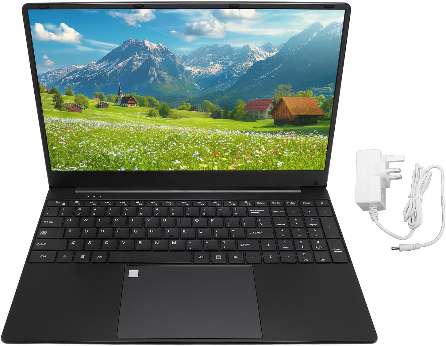 لابتوب مزود بخاصية فتح القفل ببصمة الإصبع، ذاكرة عشوائية 8 جيجابايت DDR4، وقرص صلب SSD بسعة 1 تيرابايت، شاشة IPS مخصصة للترفيه، لون أسود مقاس 15.6 بوصة 13 71+vn3n2OoL. AC SL1500