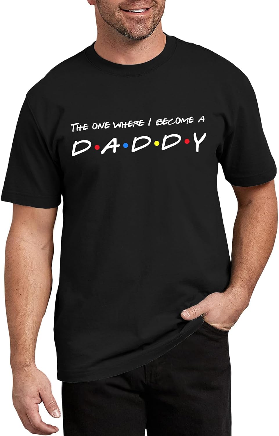 قميص CAZYCHILD Dad and Mom Shirt: Mommy and Daddy متطابقة للأزواج تي شيرت إعلان الحمل هدية الكشف عن الحمل