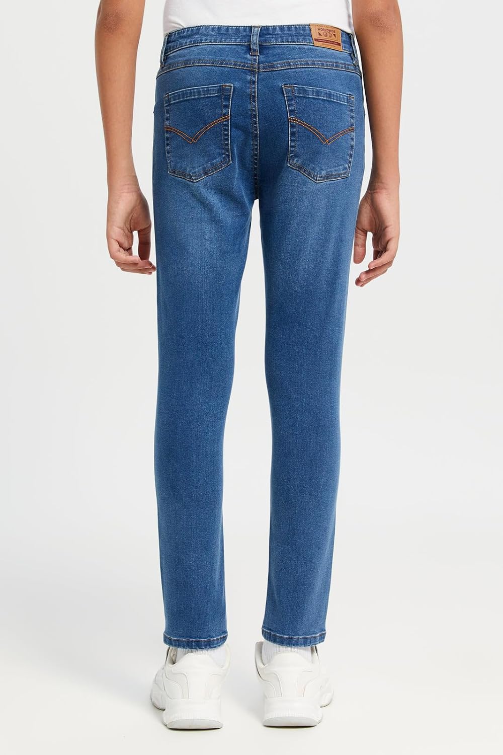 سروال جينز سادة بقصة ضيقة للأولاد من ريد تاغ 7 713kAEJUy3L. AC SL1500