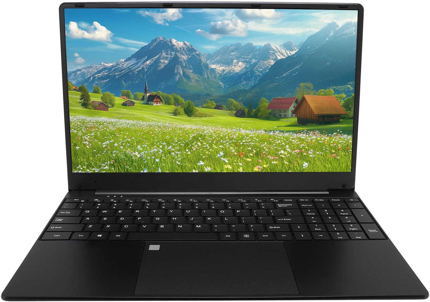 لابتوب مزود بخاصية فتح القفل ببصمة الإصبع، ذاكرة عشوائية 8 جيجابايت DDR4، وقرص صلب SSD بسعة 1 تيرابايت، شاشة IPS مخصصة للترفيه، لون أسود مقاس 15.6 بوصة 10 714VysffSiL. AC SL1500