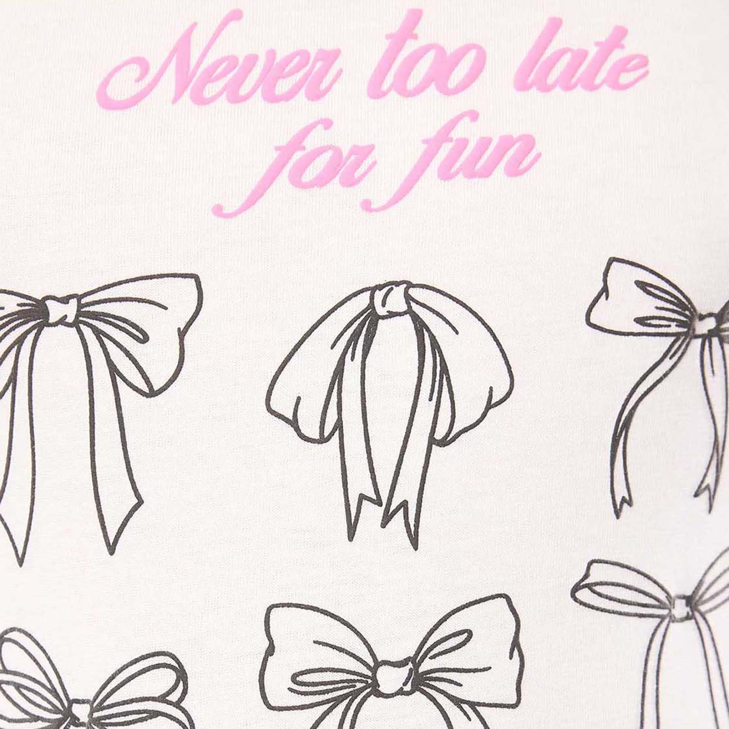 تيشرت مطبوع برقبة دائرية ضيقة واكمام قصيرة للبنات، موديل 325-1368TG126-1 10 71D9l4O3BbL. AC SL1500