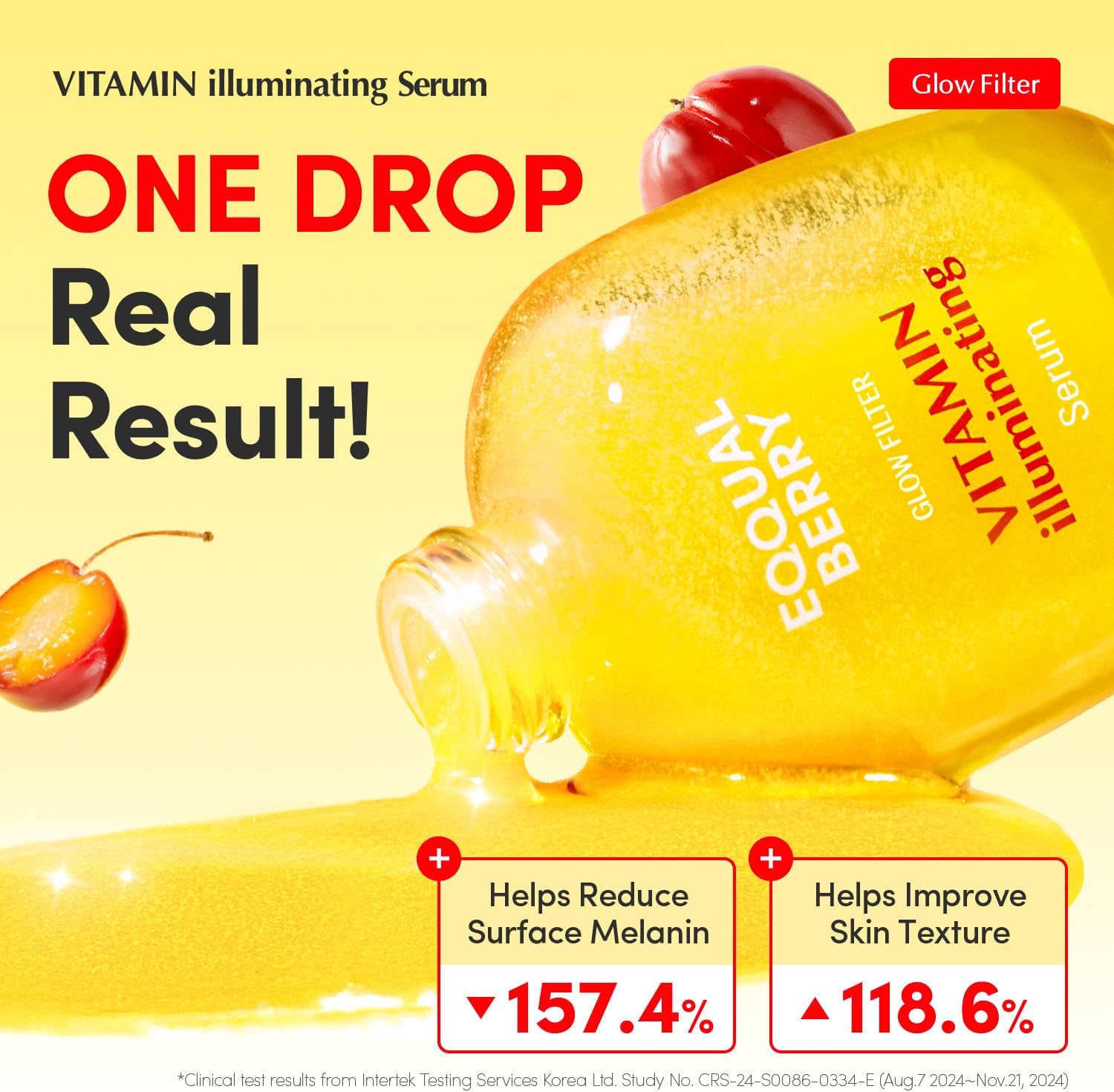 سيروم تفتيح البشرة ايكوالبيري بفيتامين سي: سيروم تفتيح مع اسيرولا ونياسيناميد، يقوي حاجز البشرة، يرطب بالسيراميد وحمض الهيالورونيك 1.01 اونصة/ 30 مل 11