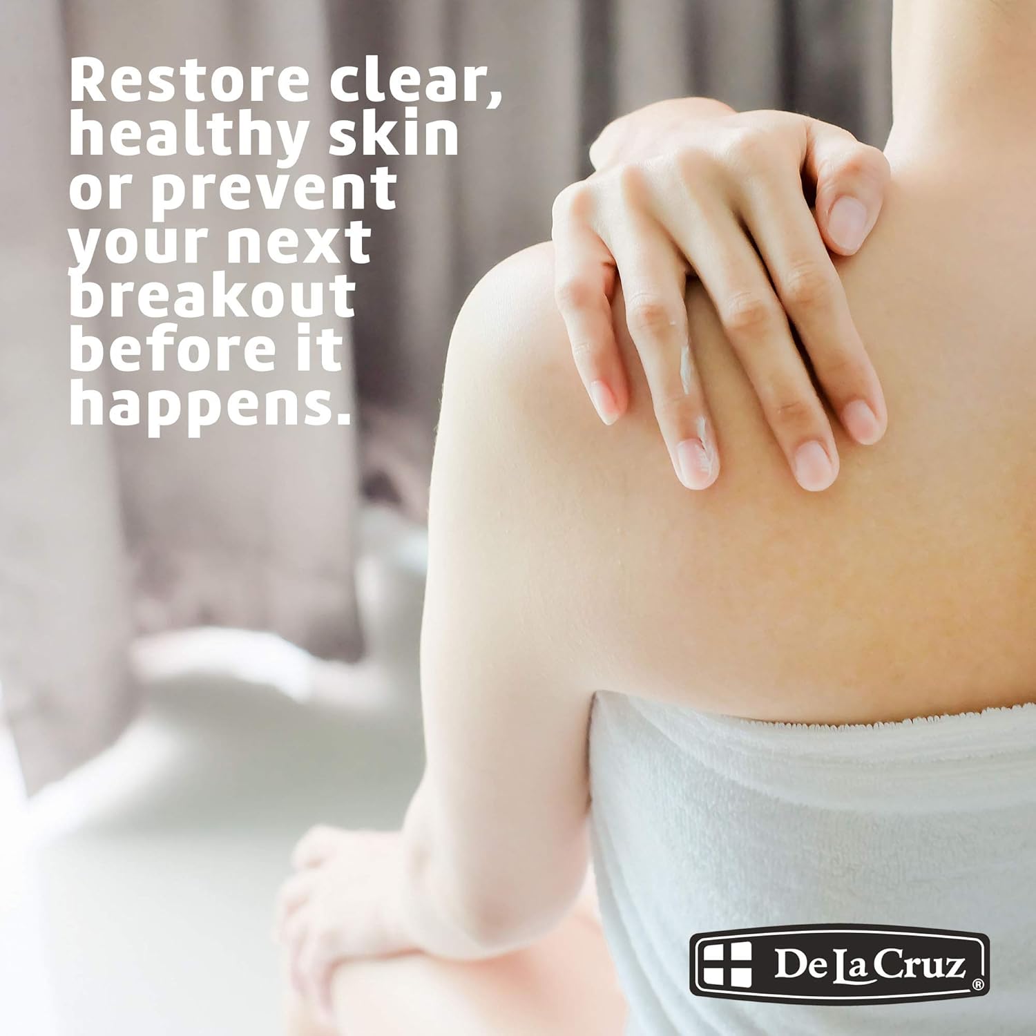 مرهم لعلاج حب الشباب من دي لا كروز يحتوي على الكبريت بتركيز 10% - مخصص لازالة بثور الكيسية والرؤوس السوداء الوجه والجسم 2.6 اونصة- (متعدد الالوان) 12 71E1XJyF1GL. AC SL1500