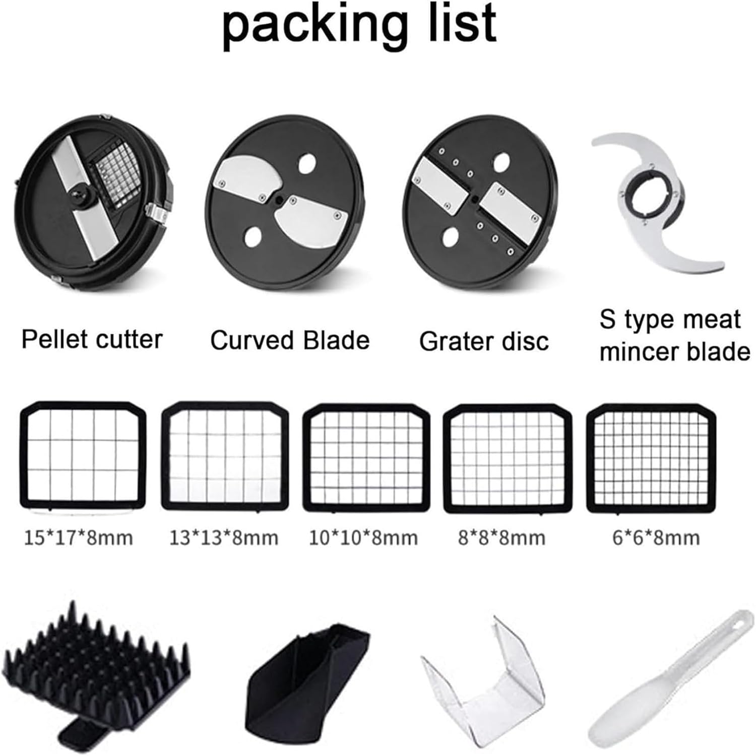 قطاعة طعام كهربائية 600 واط متعددة الوظائف 4 في 1 لتقطيع الخضروات والفواكه واللحوم والمكعبات وتقطيعها من زوماها 220 فولت 13 71GkMF2E NL. AC SL1500