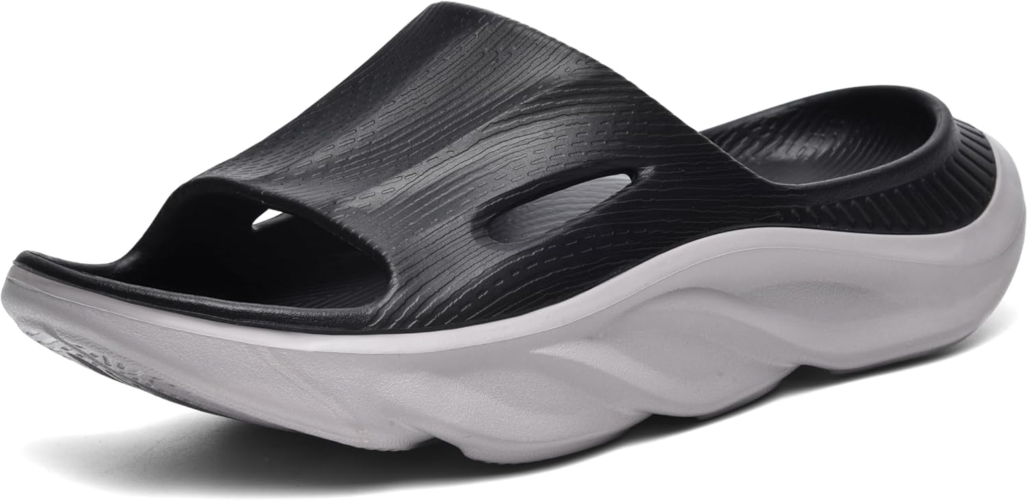 جولاكي صندل لتقويم العظام للنساء، شبشب لتقويم العظام للنساء ودعم قوس القدم للرجال، شبشب بوسادة للتعافي السحابي، شباشب للاستحمام