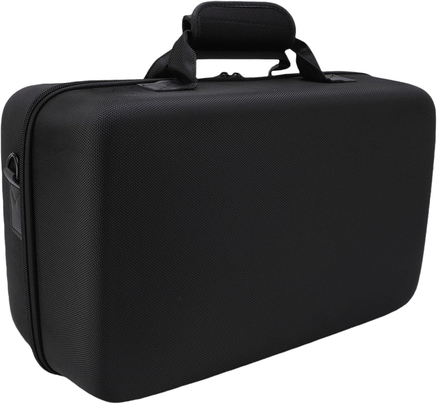 Generic Game Console Hard Shell Travel Storage Bag, Waterproof and Shockproof Carrying Case for Console Controller Accessories, for Gaming Fans (Black)