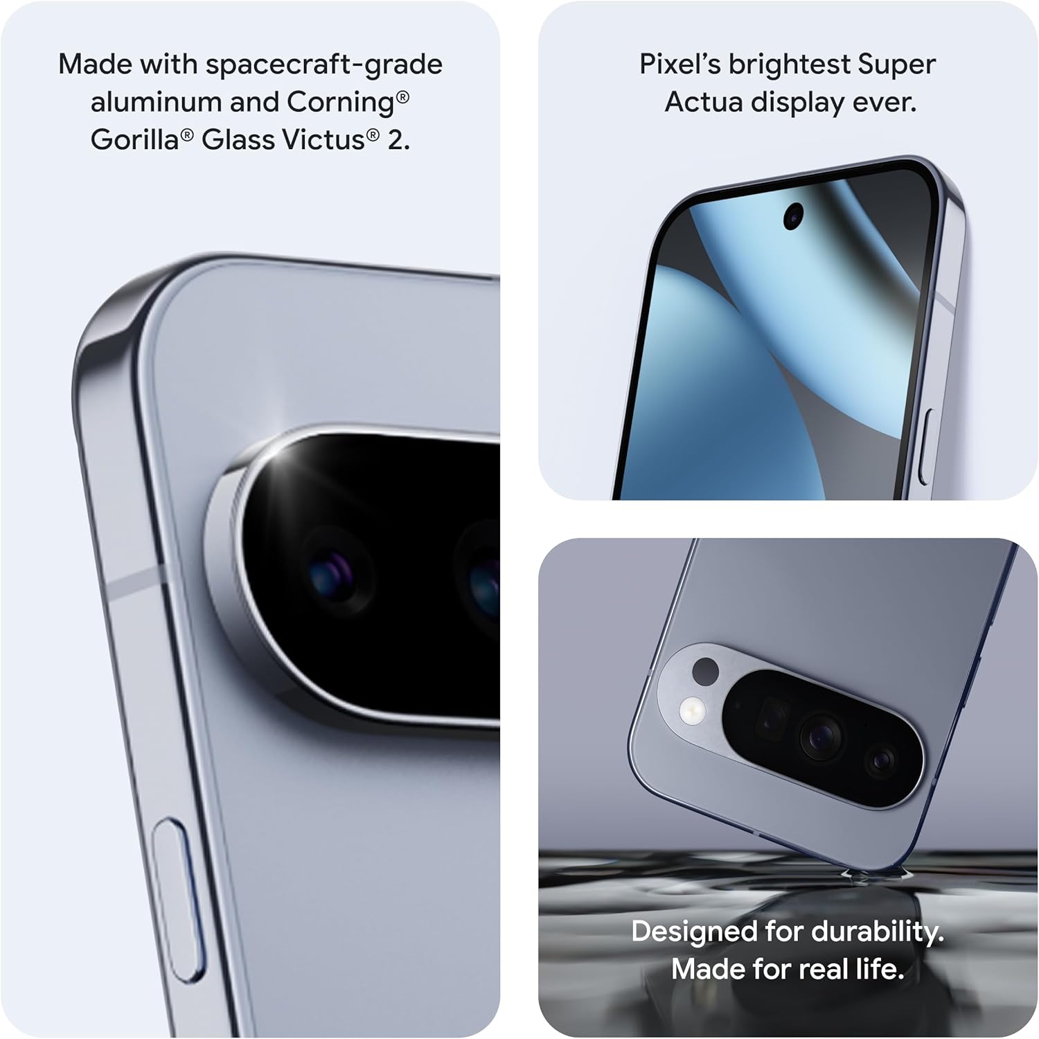 جوال جوجل بيكسل 10 برو ذكي اندرويد مفتوح بمساعد جيمناي بالذكاء الاصطناعي ونظام كاميرا خلفية ثلاثي، بطارية لأكثر من 24 ساعة مع شحن سريع وشاشة سوبر أكتوا 6.3 بوصة، أسود (Obsidian)، 512 جيجابايت (2025) 18