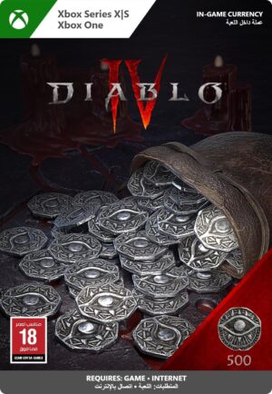 ديابلو IV - 500 بلاتينيوم 1P - Xbox [رمز رقمي]