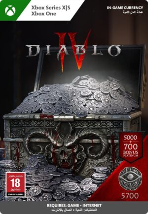 ديابلو IV - 5700 بلاتينيوم 1P - Xbox [رمز رقمي]