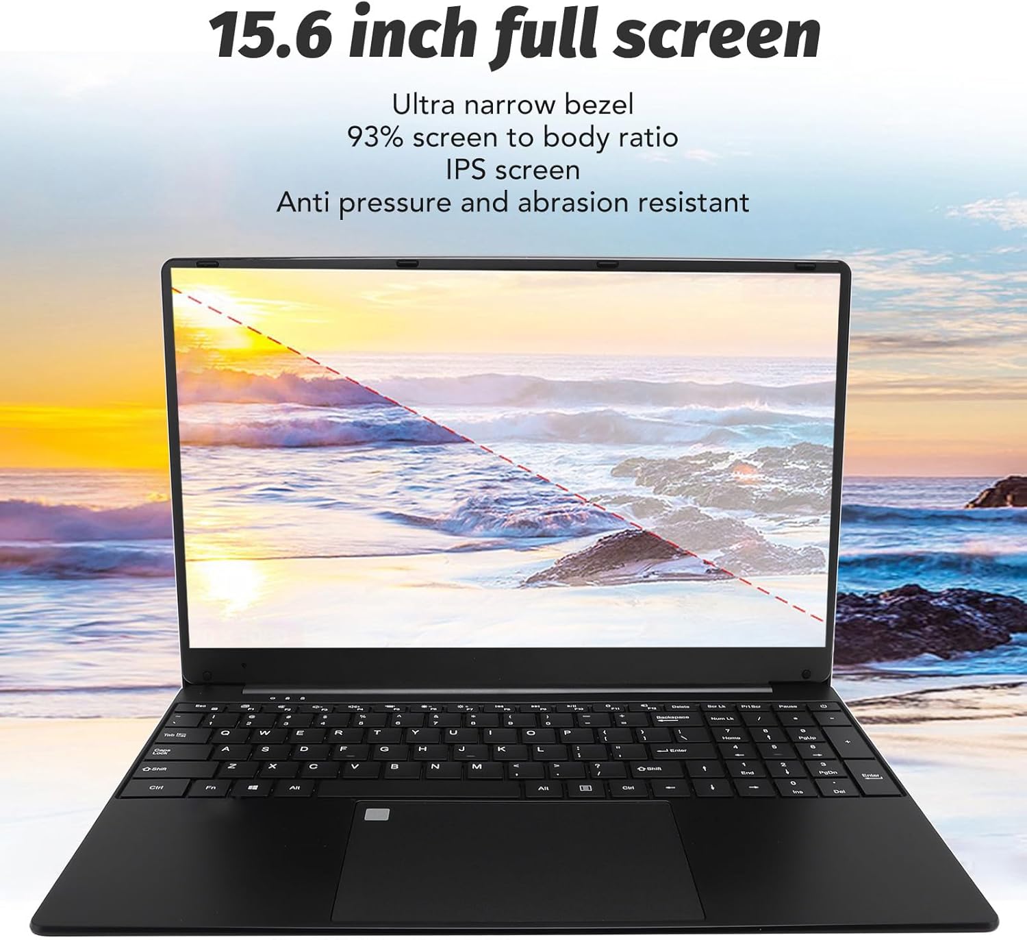 لابتوب مزود بخاصية فتح القفل ببصمة الإصبع، ذاكرة عشوائية 8 جيجابايت DDR4، وقرص صلب SSD بسعة 1 تيرابايت، شاشة IPS مخصصة للترفيه، لون أسود مقاس 15.6 بوصة 11 71U06tMzK3L. AC SL1500
