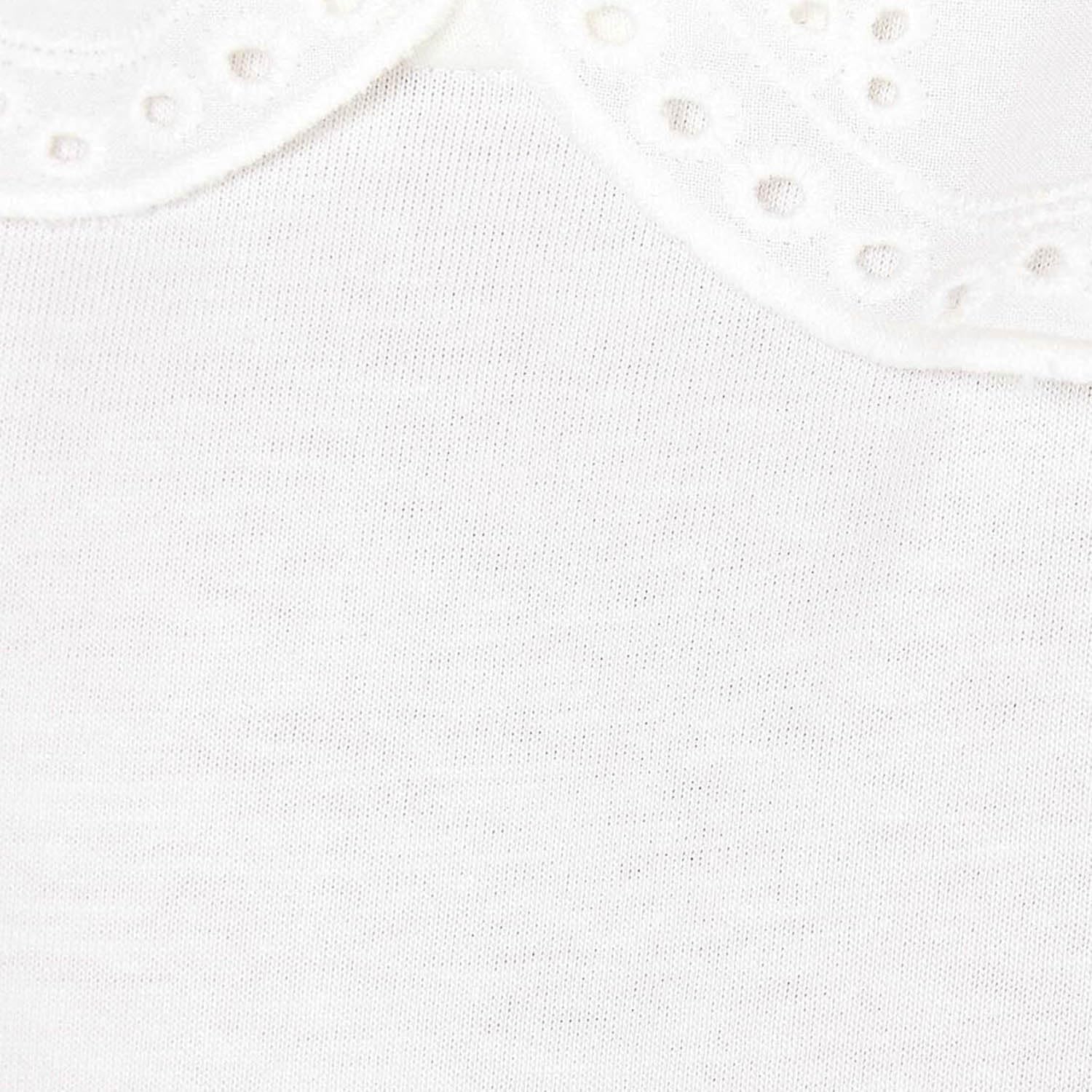 R&B Girls 325-0974KG195-4 Solid Top with Baby Collar and Short Sleeves 10 71bTj7WdV6L. AC SL1500