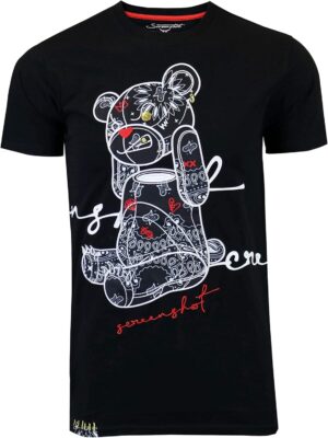 SCREENSHOT Mens Hipster Hip-Hop Premium Technique Designer Tees - Stylish Urban Streetwear Latest NYC Fashion T-Shirts