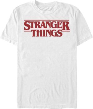 تي شيرت بيسيك سادة للرجال من سترينجر ثينجز