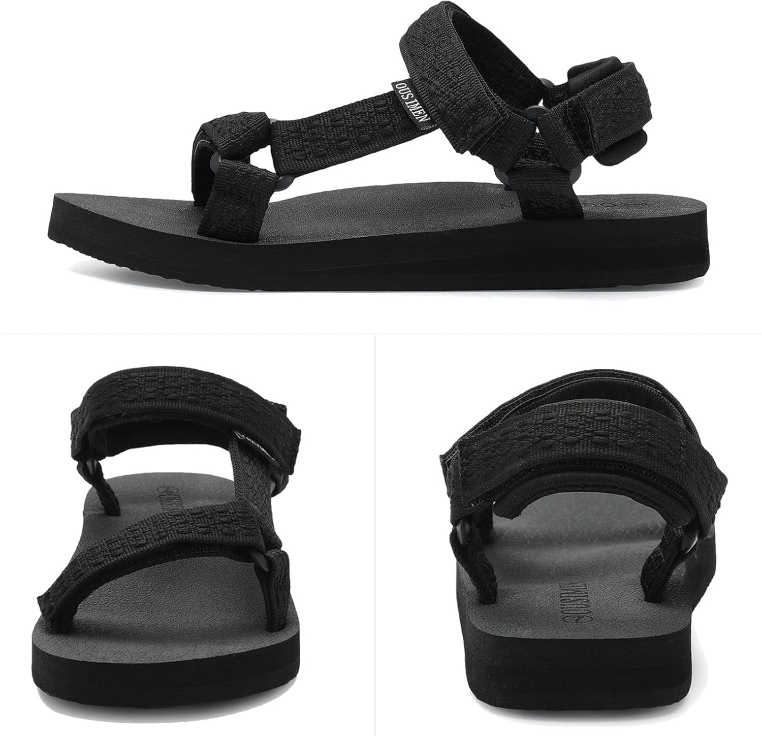 صندل رياضي للنساء من اوسيمين للمشي لمسافات طويلة بدعامة لقوس القدم ونعل داخلي لليوجا خفيف الوزن بتصميم كاجوال 8