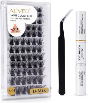 مجموعة وصلات رموش يمكنك تركيبها بنفسك