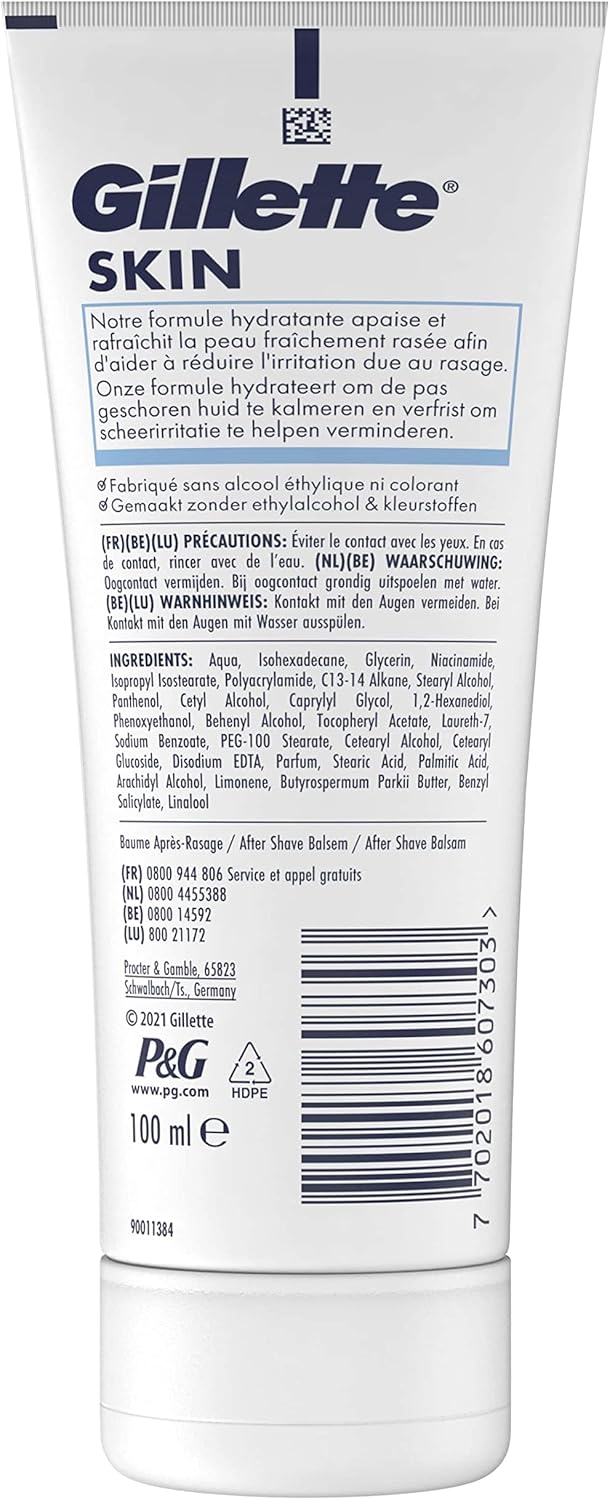 جيليت بلسم ما بعد الحلاقة للبشرة الحساسة للغاية من سكين، 100 مل، يرطب لتهدئة البشرة المحلوقة حديثًا ويساعد على القضاء على تهيج البشرة وجفافها ونار ماكينة الحلاقة 12 71ioUTykqzL. AC SL1500