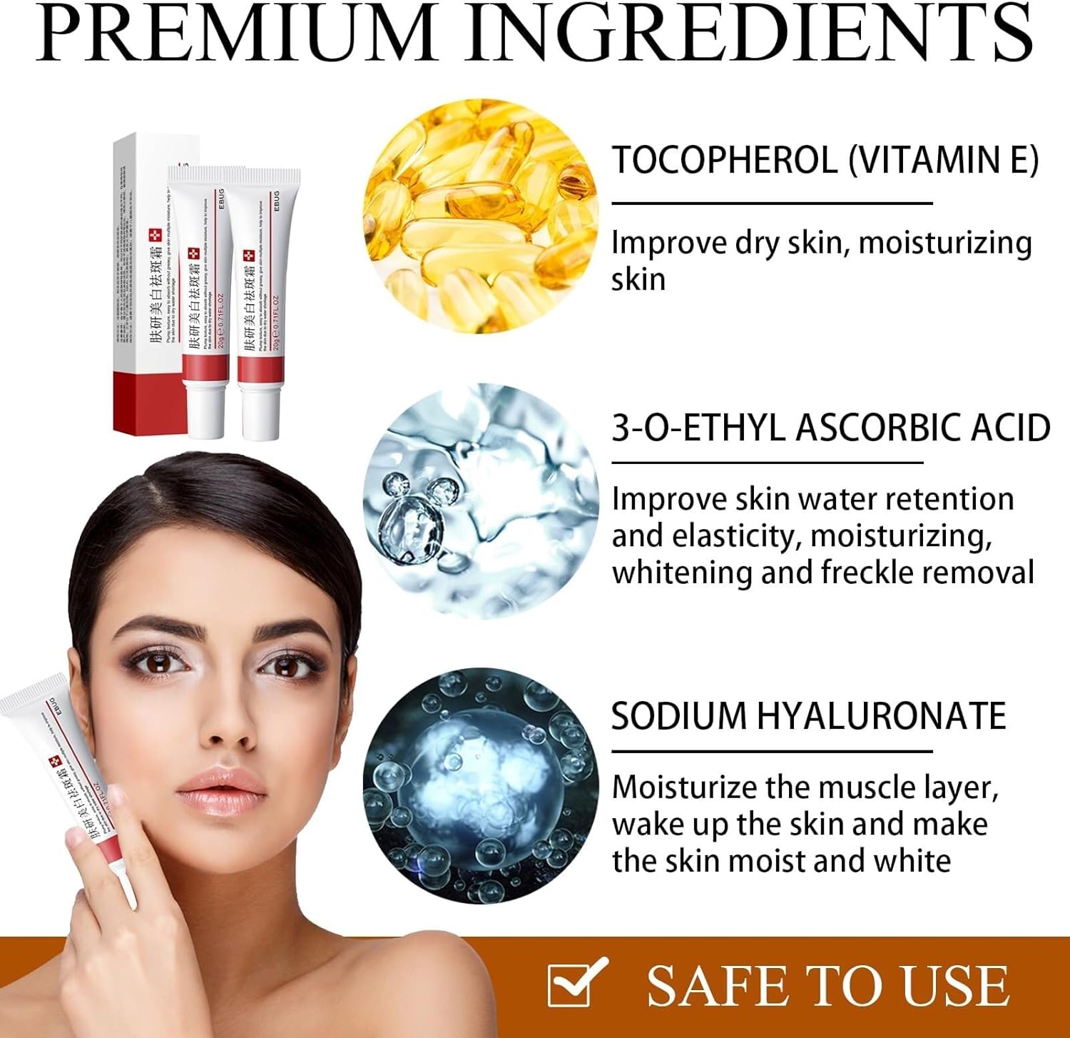 كريم التفتيح وعلاج النمش وإزالة ندبات حب الشباب، كريم إزالة تصبغ الوجه، مرطب يزيل الكلف والبقع الداكنة والتجاعيد والعيوب، 2 قطعة (كريم التفتيح وإزالة النمش) 12 71kN9Myh42L. AC SL1500