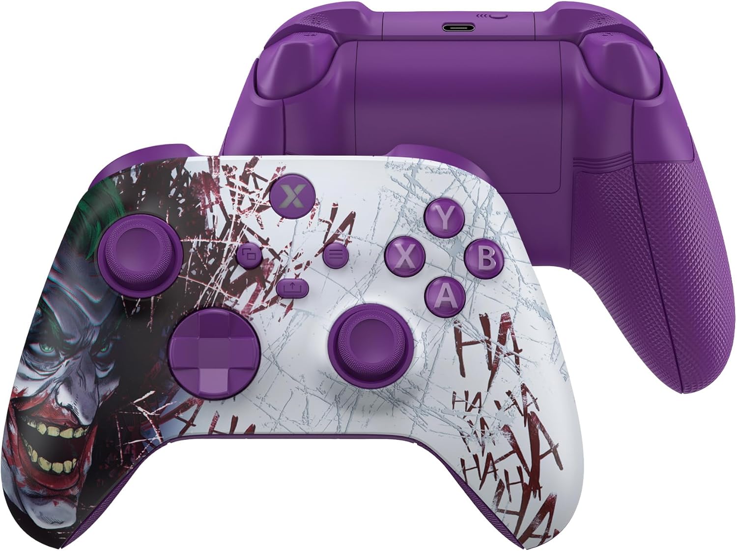 اكستريم رايت حافظة لجهاز تحكم اكس بوكس سلسلة اكس/اس مع زر كامل ومقبض مطاطي غير قابل للانزلاق، اصدار ايه اس ار، غطاء لوحة امامية وخلفية لوحدة تحكم اكس بوكس كور من هاها