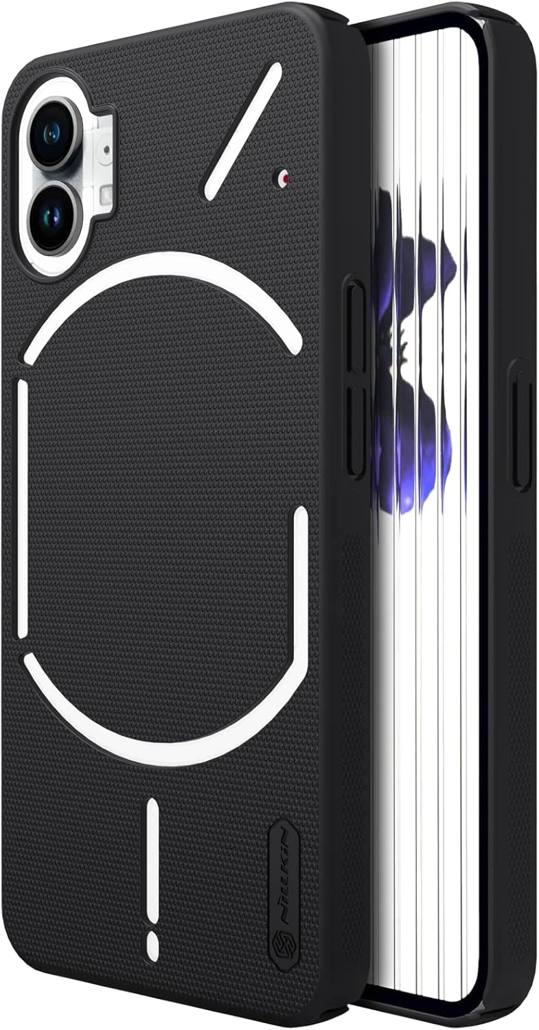 نيلكن درع سوبر فروستيد فور نوثينج فون 2 - اسود البولي كربونات لنوثينغ 5 نيلكن درع سوبر فروستيد فور نوثينج فون 2 - اسود البولي كربونات لنوثينغ