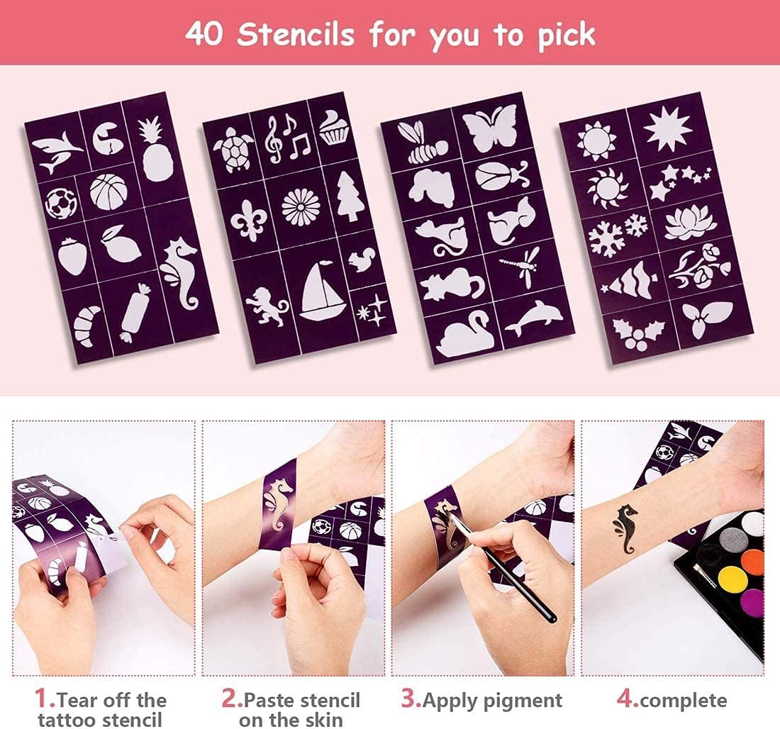 مجموعة طلاء وجه للاطفال من الميكاكوزو مكونة من 15 لون مع فرشاة واحدة، طلاء وجه احترافي غير لاصق، طلاء للجسم، طلاء مائي منخفض الحساسية، مناسب للعب الادوار في الحفلات 12 71qXX09S2oL. AC SL1100