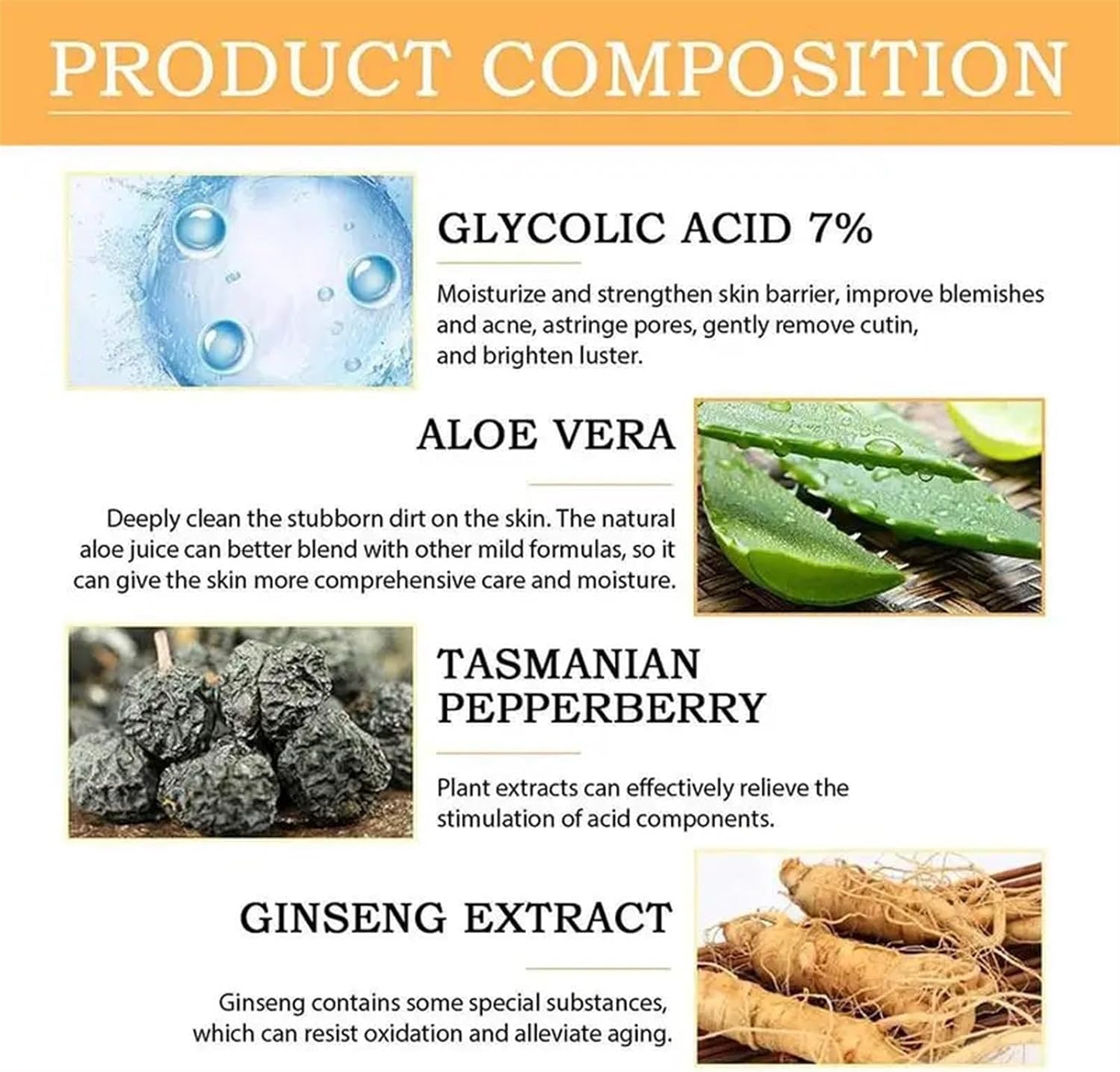 محلول حمض الجليكوليك بنسبة 7% يوحد لون البشرة ويجدد سطحها ويقشرها للتخلص من العيوب وحب الشباب والتمتع ببشرة مشرقة من ذا اورديناري، سعة 240 مل 10