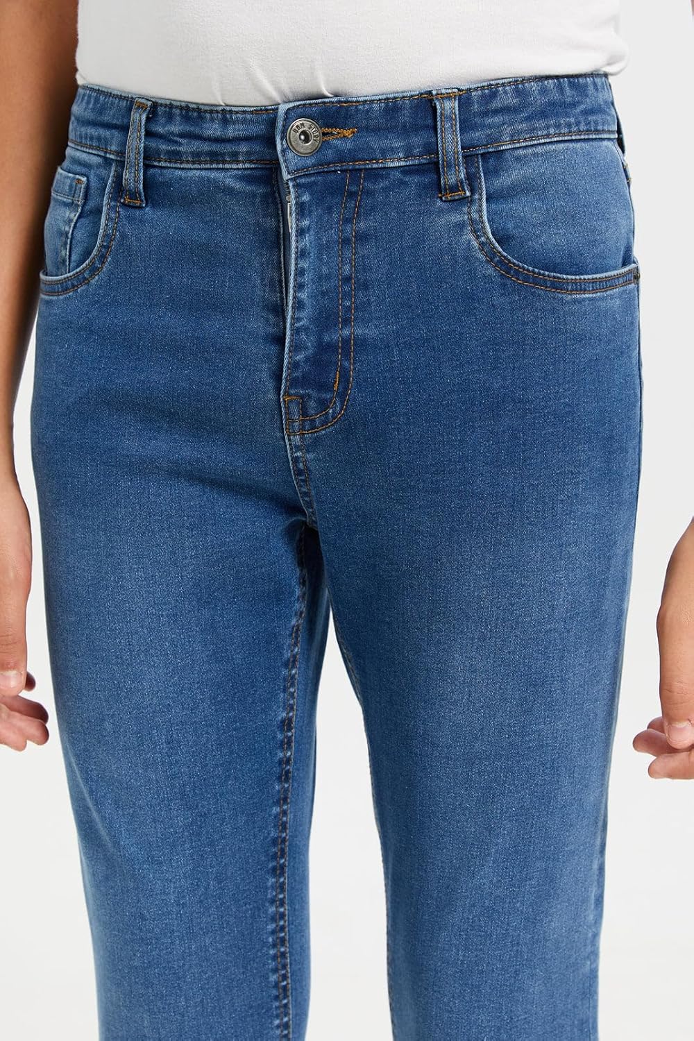 سروال جينز سادة بقصة ضيقة للأولاد من ريد تاغ 8 815ID6Ywz3L. AC SL1500