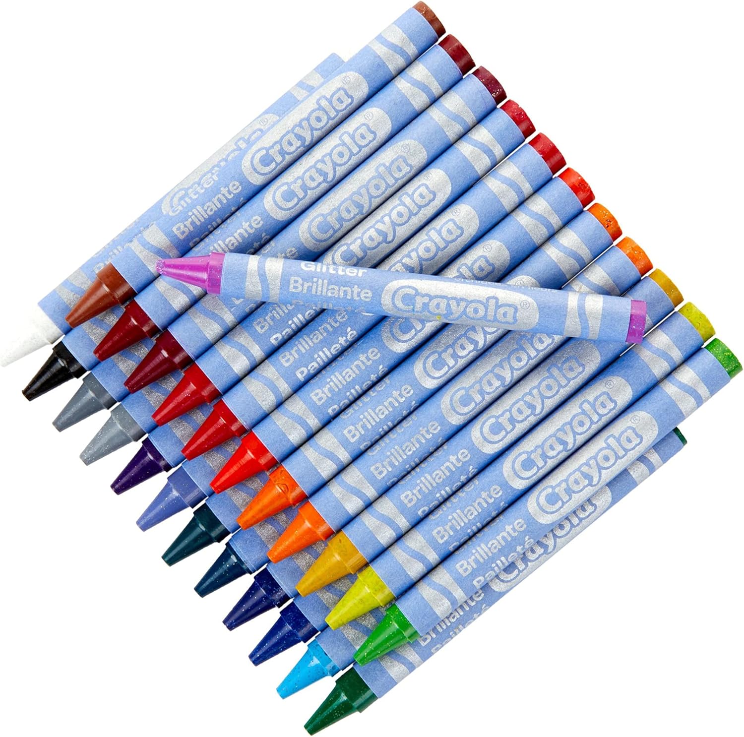 24 قطع لامعة من كرايولا. أقلام تلوين لامعة 10 81KDAvSoQLL. AC SL1500