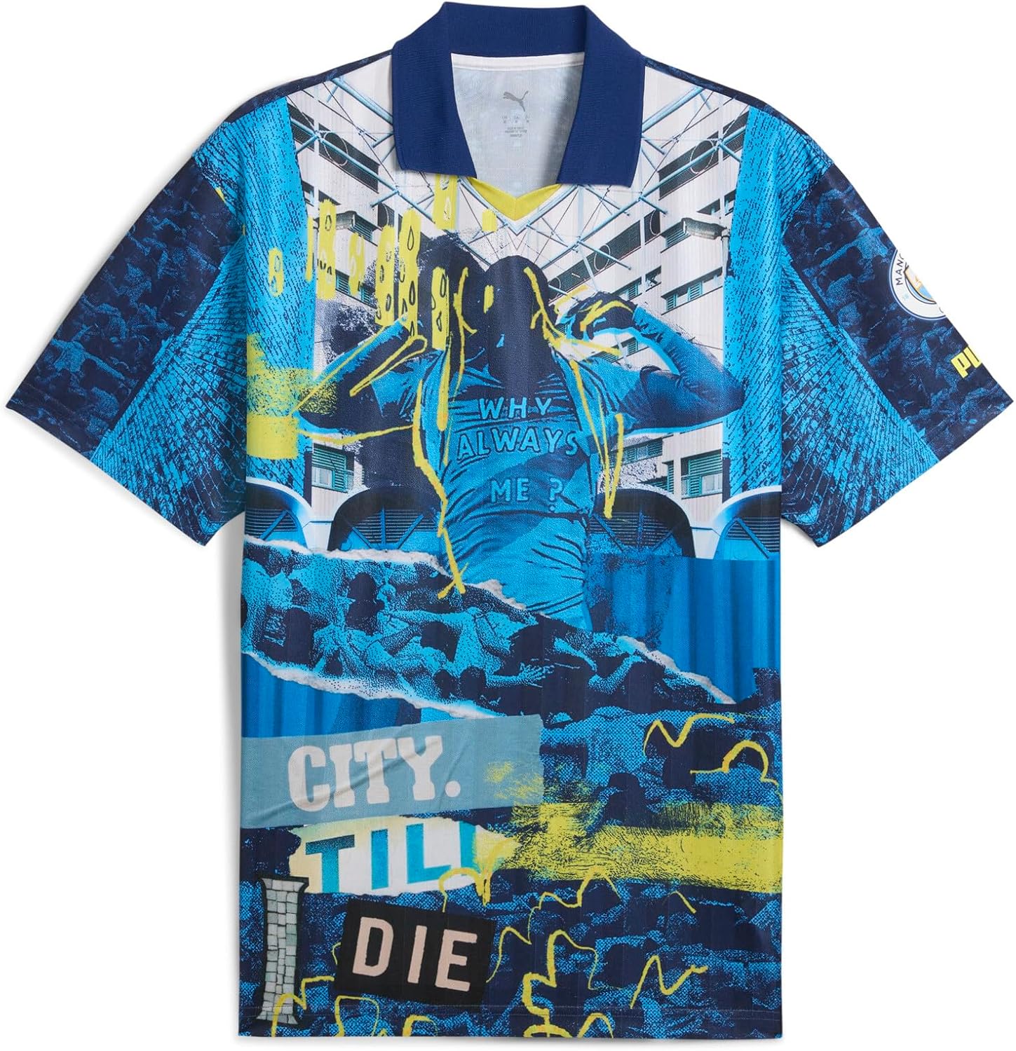 قميص جيرسي ريترو للرجال من مانشستر سيتي ftblNRGY+