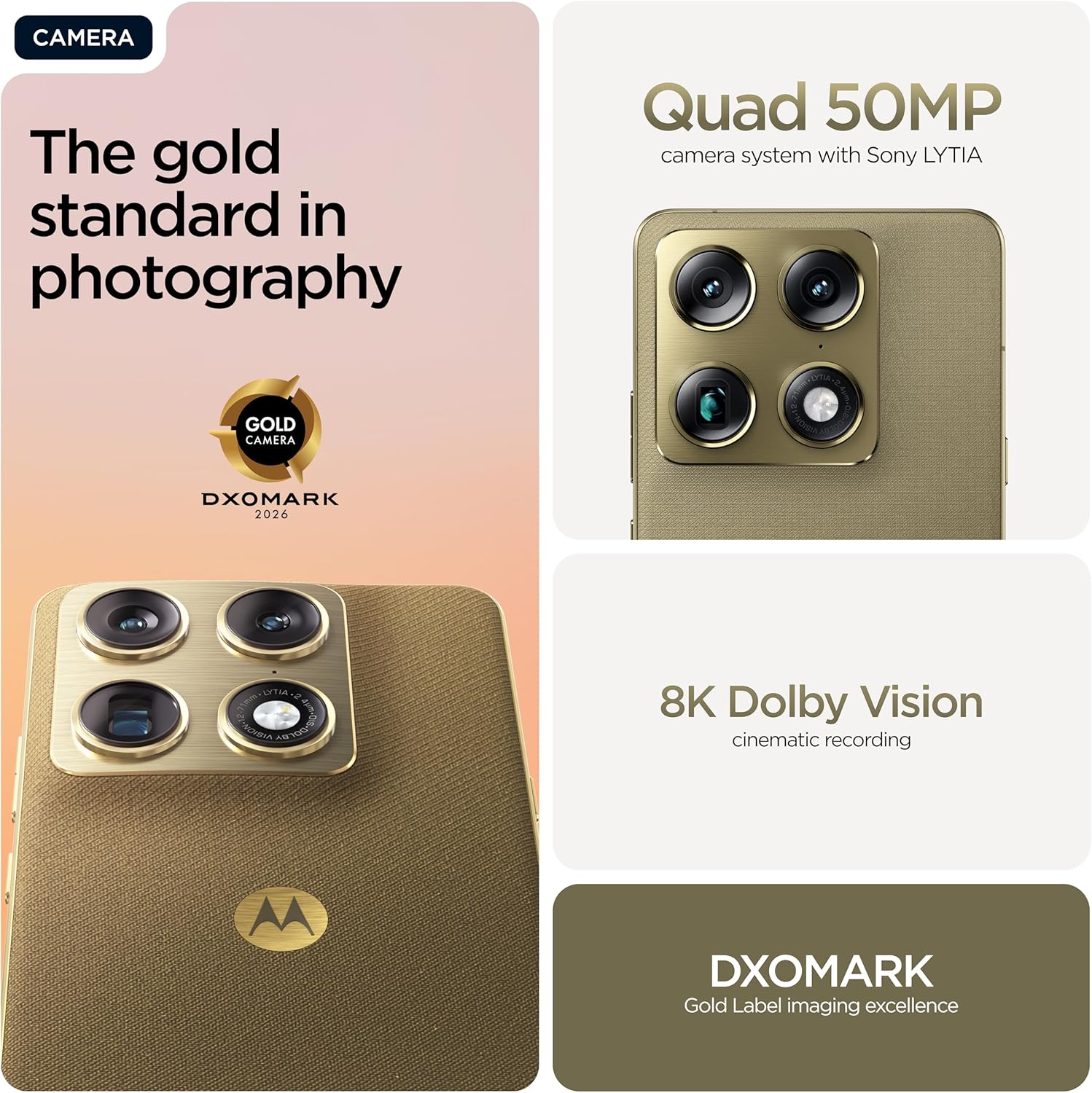 جوال سيجنتشر 5G بذاكرة رام 16+16 GB وذاكرة تخزين داخلية 512 GB وكاميرا بدقة 50 MP مع مثبت بصري للصورة بتصنيف DXO الذهبي وتبريد معدن سائل، شاشة اكستريم اموليد 6.8 بوصة 165Hz من موتورولا، لون زيتوني 13 81O2MlIRWNL. AC SL1500