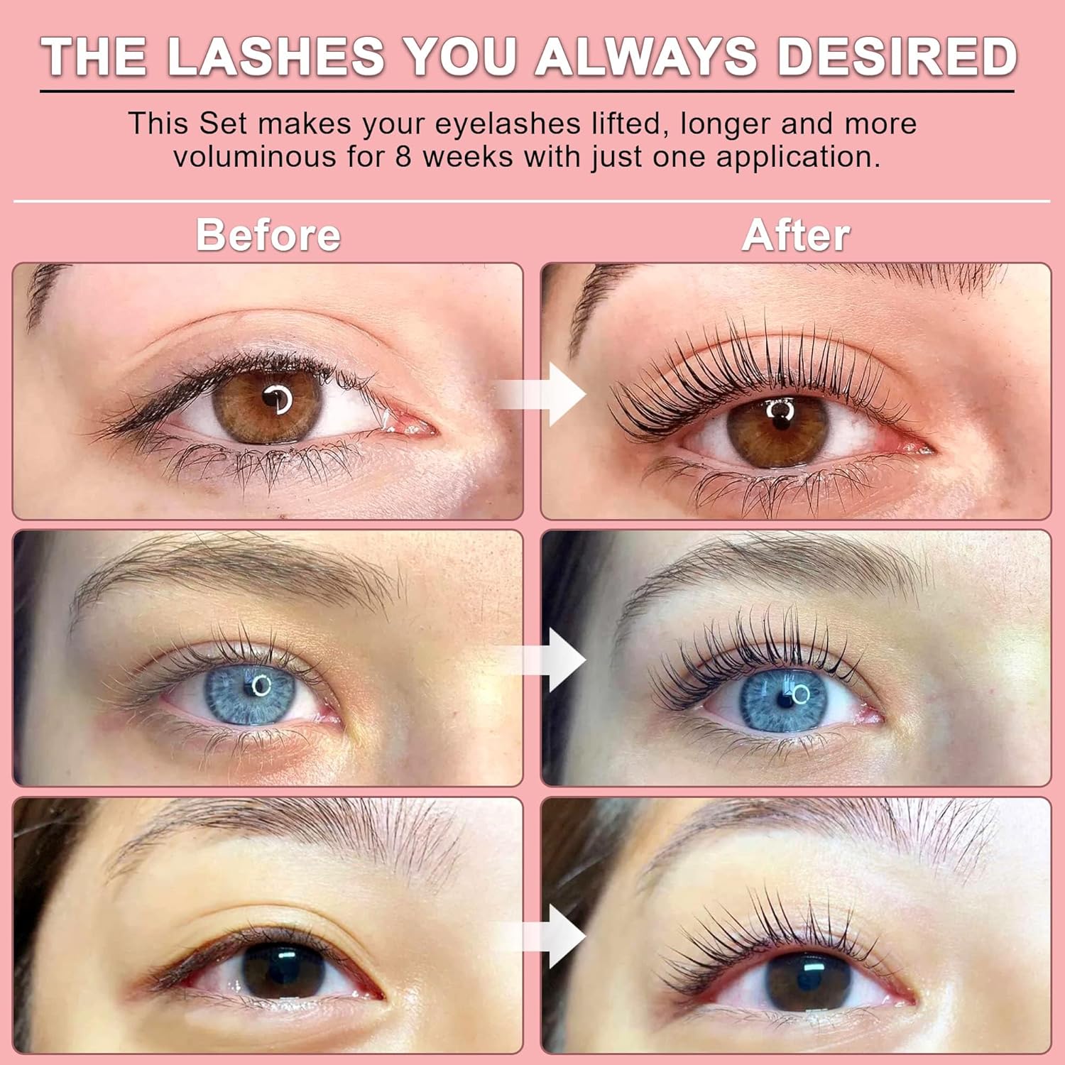 مجموعة رفع الرموش من لوكس كوزماتيكس - مجموعة كاملة لرفع الرموش - إصدار احترافي جديد - سهلة الاستخدام وذات لمسة نهائية طويلة الأمد - نتائج احترافية تصل إلى 8 أسابيع من المنزل - تتضمن 3 استخدامات 15 81QnZnhsXwL. AC SL1500