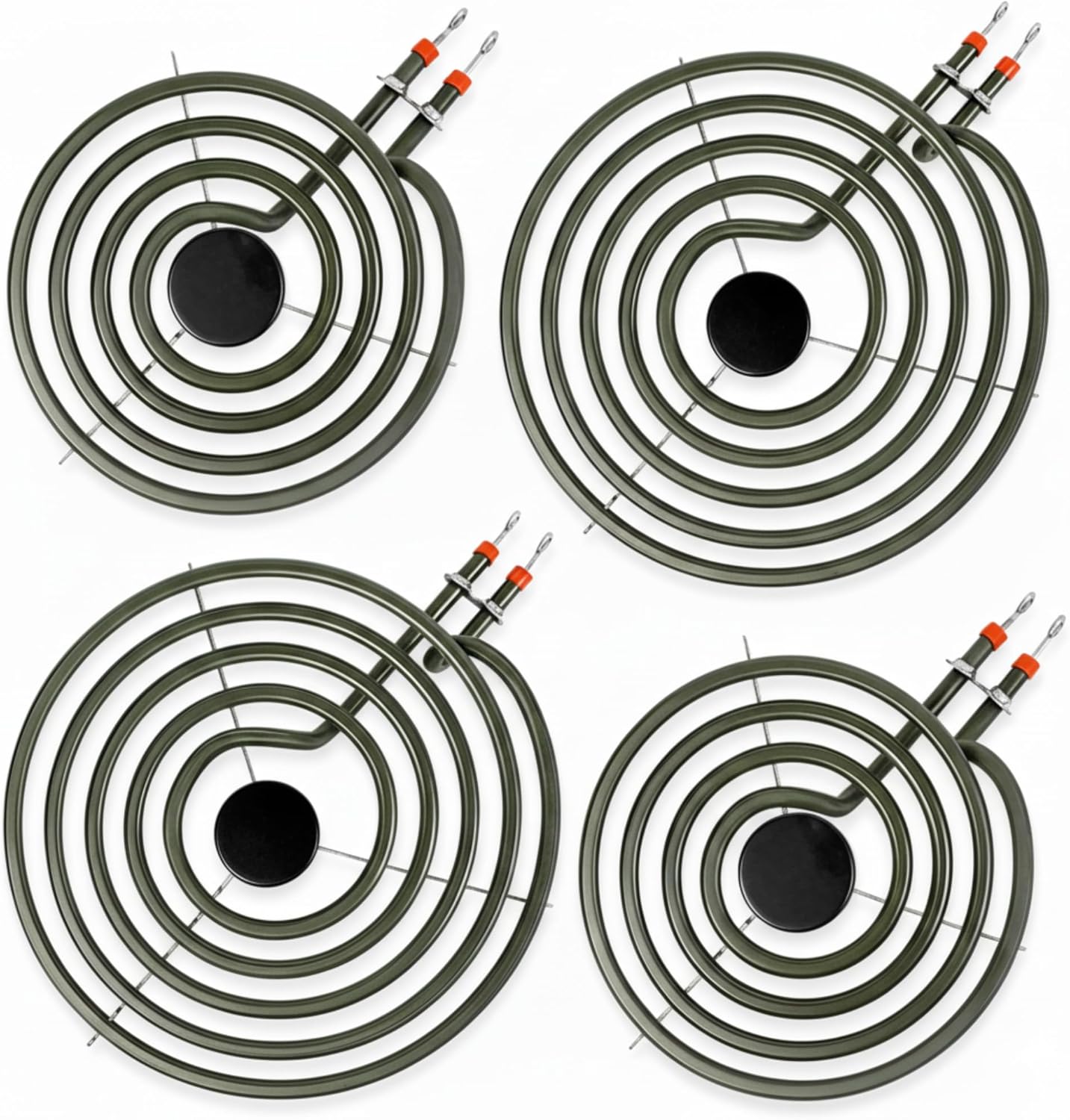 مجموعة عناصر موقد كهربائي MP22YA من دي بي دي، 4 قطع 2 × 6 انش MP15YA و2 × 8 انش MP21YA، متوافقة مع مواقد هاردويك وكينمور ومايتاج ونورج وويرلبول الكهربائية 9 مجموعة عناصر موقد كهربائي MP22YA من دي بي دي، 4 قطع 2 × 6 انش MP15YA و2 × 8 انش MP21YA، متوافقة مع مواقد هاردويك وكينمور ومايتاج ونورج وويرلبول الكهربائية