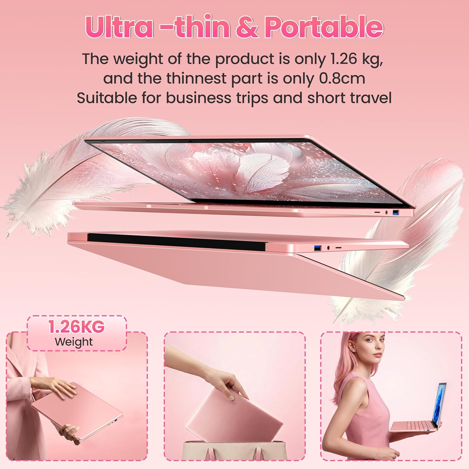 لابتوب من سفيكو، بمعالج إنتل، شاشة 14 إنش، وذاكرة رام 6 جيجابايت 13 81jt3