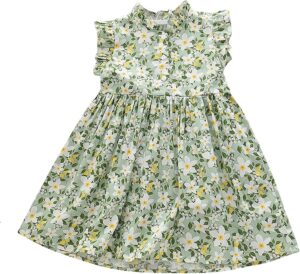 فستان للبنات الصغيرات من تاجاس، موديل KD-1113-1110 (عبوة من قطعة واحدة)