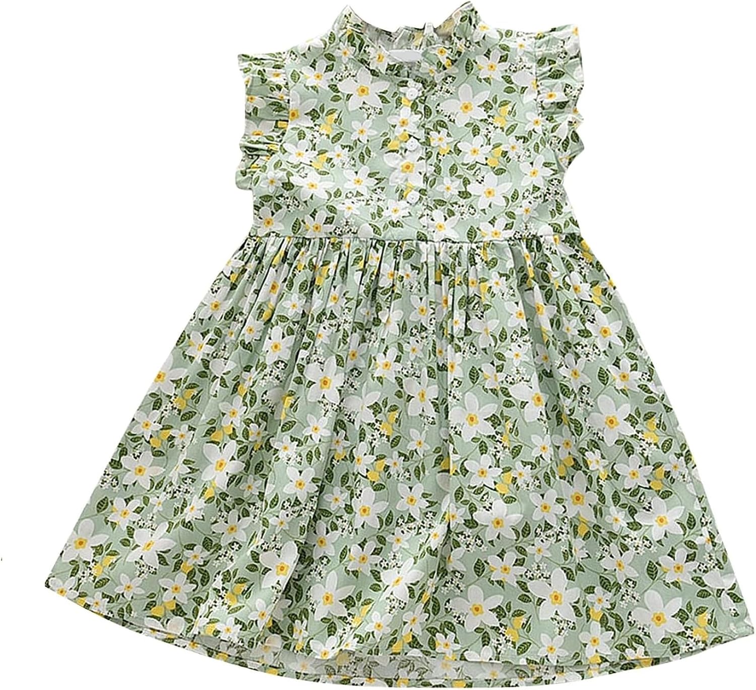 فستان للبنات الصغيرات من تاجاس، موديل KD-1113-1110 (عبوة من قطعة واحدة)