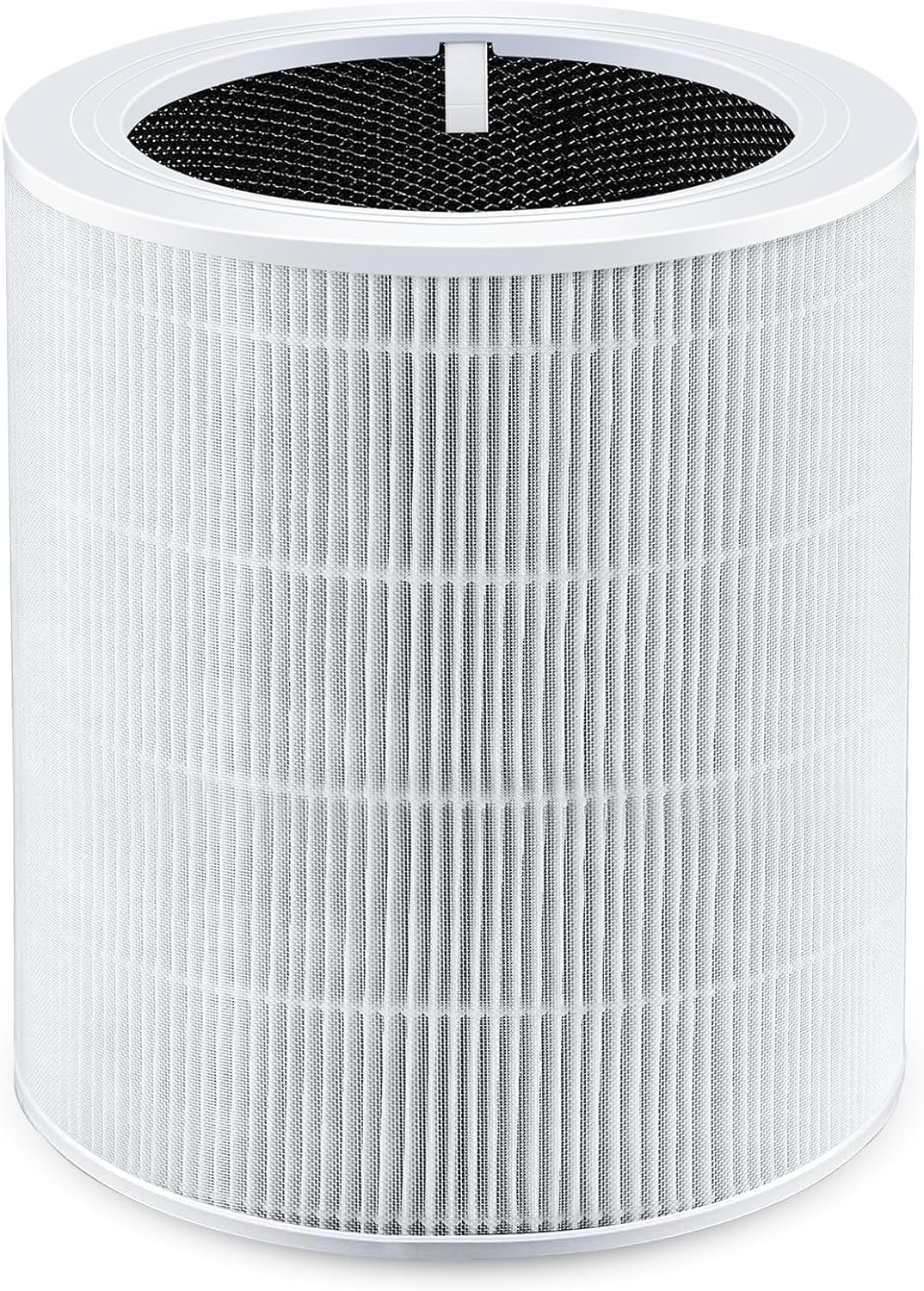 قطعة واحدة من فلتر كور 600S H13 ترو هيبا البديل لمنقي الهواء ليفويت - منظف كربون ثلاثي المراحل للمنزل وغرفة النوم والسكن، هواء نقي للروائح المسببة للحساسية والغبار، يستبدل كور 600S-RF من بينريك (ابيض)