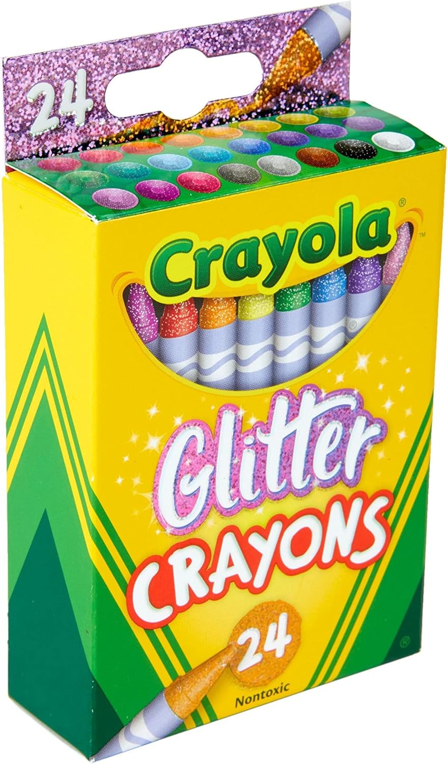 24 قطع لامعة من كرايولا. أقلام تلوين لامعة 9 81w4b30MVAL. AC SL1500