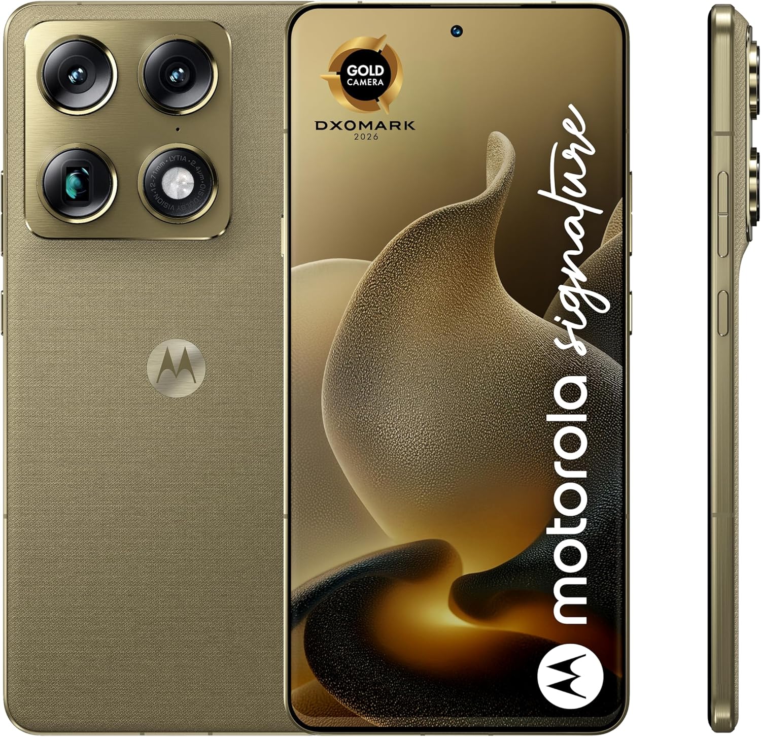 جوال سيجنتشر 5G بذاكرة رام 16+16 GB وذاكرة تخزين داخلية 512 GB وكاميرا بدقة 50 MP مع مثبت بصري للصورة بتصنيف DXO الذهبي وتبريد معدن سائل، شاشة اكستريم اموليد 6.8 بوصة 165Hz من موتورولا، لون زيتوني 11 9193AP IfJL. AC SL1500