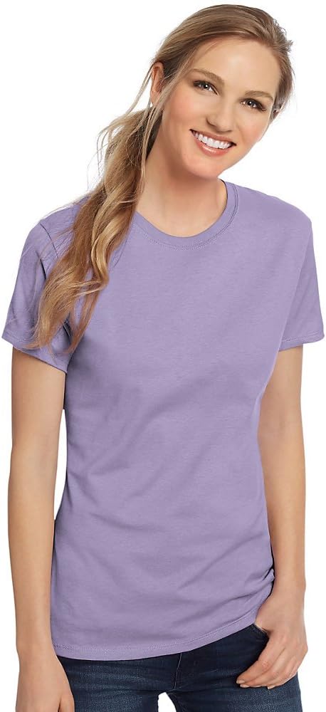 تي شيرت نسائي Hanes 4.5 أوقية نانو T SL04