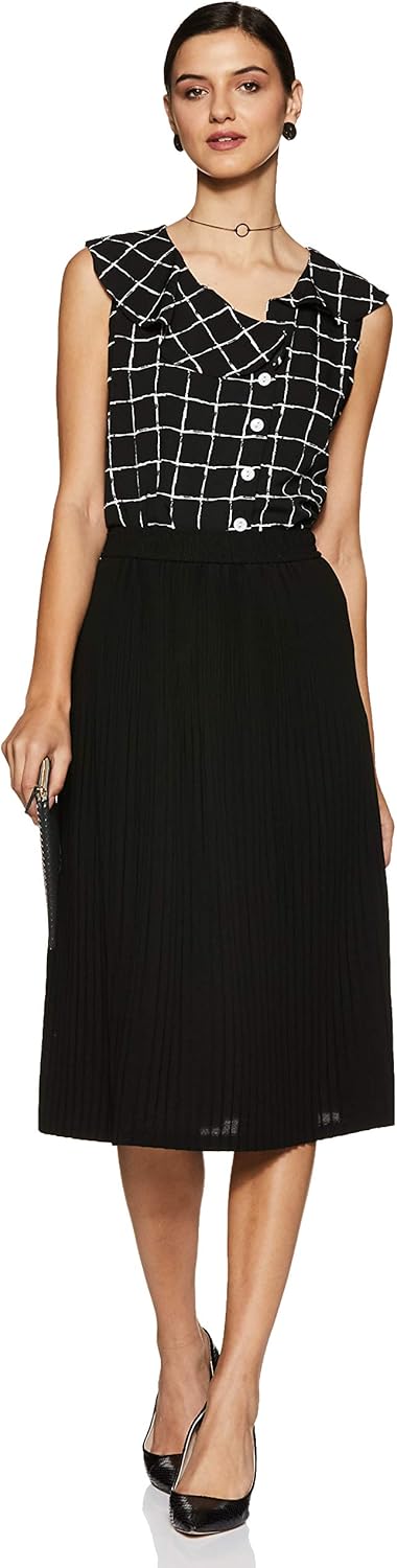 1772326752 KRAVE Womens Checkered Regular Top