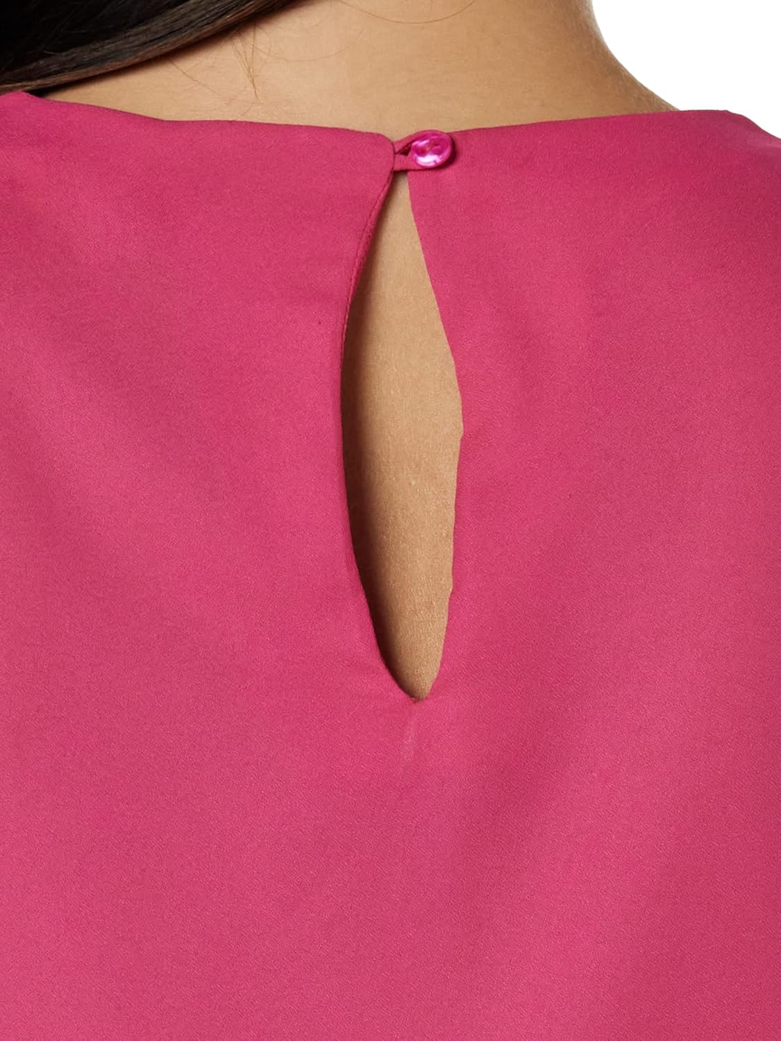 1772473447 بلوزة بقصة عادية للنساء ولون سادة من أمازون براند سيمبول