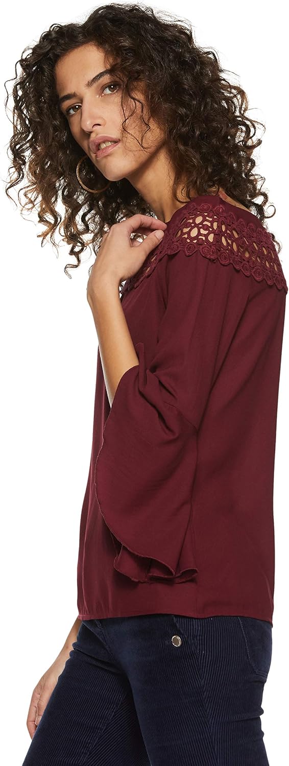 1772595398 Krave Womens Solid Regular Top