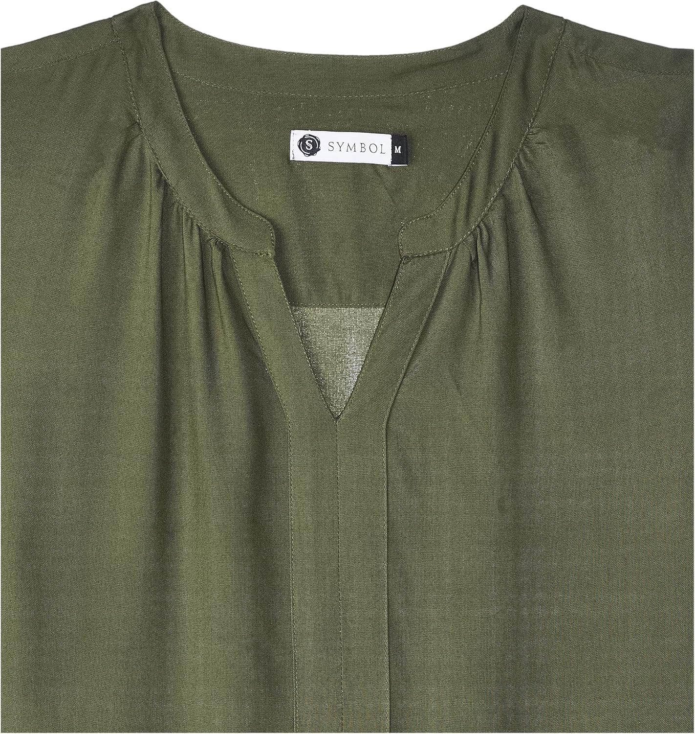 1772790494 Amazon Brand Symbol Womens Solid Regular Fit Top