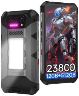 هاتف ذكي متين 8849 هايك 23800mAh 24GB + 512GB قابل للتوسيع 2TB 1200 لومن مصباح يدوي اندرويد 14 مكبري صوت 6.79 انش 120Hz من ال ام اتش تريد