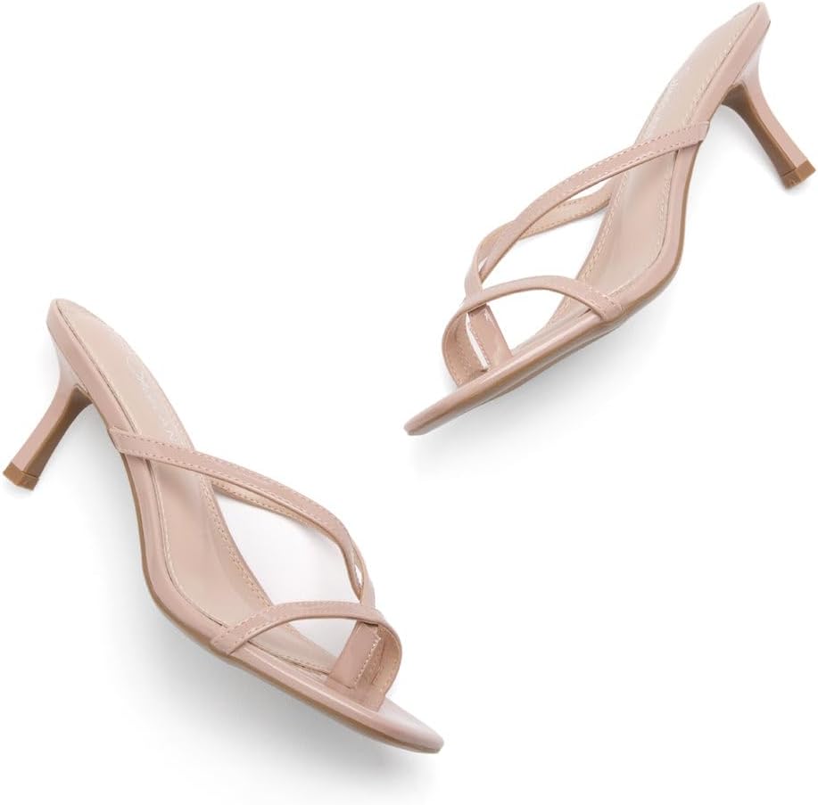 شو لاند حذاء ستيليتو بكعب منخفض مفتوح عند الاصابع للنساء من تارسي، سهل الارتداء للعطلات والحفلات الراقصة والزفاف 9 41Noo2tWyAL. AC SL1000