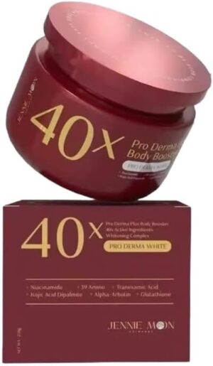 JOJI Jennie Moon Pro Derma Plus Body Booster, 40x Active Ingredients, Whitening Complex, 250g