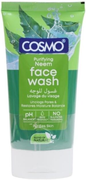 CD COSMO DESIGNS Skin Naturals Treat Purifying Neem Face Wash 150ml, Pimple Free Skin/Skin Toning/Moisturizes Skin