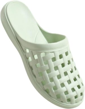 شبشب استحمام مريح مغلق من الامام للنساء والرجال، صندل صيفي غير قابل للانزلاق للشاطئ والسفر، صندل كاجوال خفيف الوزن للاستخدام الداخلي والخارجي لغرفة المعيشة وصالة الالعاب الرياضية وحمام السباحة 2025