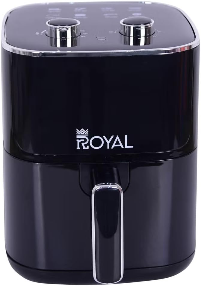 مقلاة هوائية من رويال ابلايانس، 1400 واط، 4.7 لتر، أسود 10 512S3e3gaqL. AC SL1091