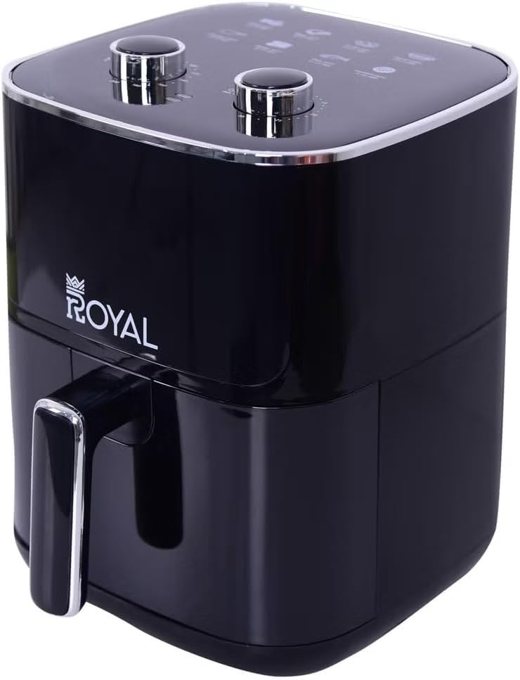 مقلاة هوائية من رويال ابلايانس، 1400 واط، 4.7 لتر، أسود 11 5149JbWKOuL. AC SL1091