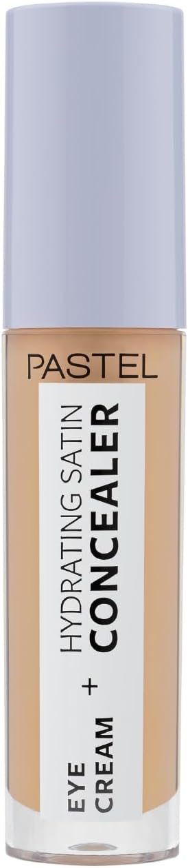 كريم للعين مع خافي عيوب ساتان مرطب لتحت العين من باستل - 4.3 مل - (66 | Deep Medium)